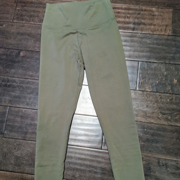 HR TNA Olive Green Leggings - Picture 1 of 7